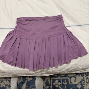 Gold Hinge Pleated tennis skirt